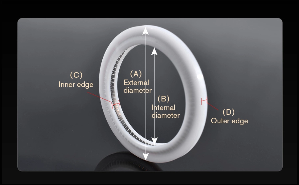 Anillo de sello láser para lentes de protección de ventanas Precitece Raytool y tiene todos los parientes de la serie 5