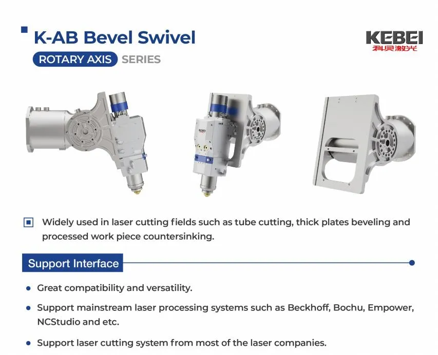 Servomotor de Kebei para eje rotativo en sistemas de componentes láser 4
